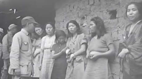 Un video muestra por primera vez a las esclavas sexuales que siguen llenando de vergüenza a Japón
