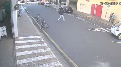 VIDEO: Este osado asalto a una joyería deja un muerto y dos heridos en Brasil