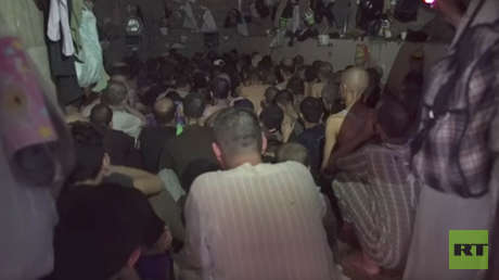 VIDEO: La prisión iraquí para los presuntos terroristas del EI