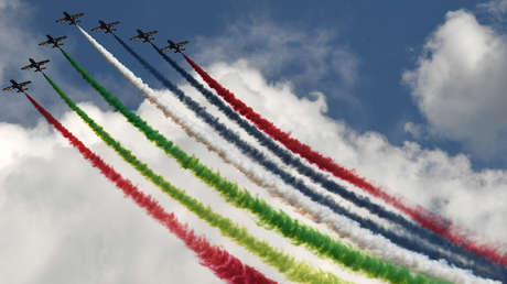 VIDEO: Impresionantes maniobras aéreas en el salón aeroespacial MAKS 2017