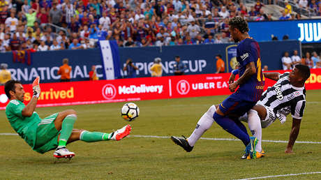 El Barcelona vence a la Juventus en un partido amistoso en EE.UU.