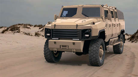 FOTOS: Rusia presenta el avanzado vehículo blindado Burán