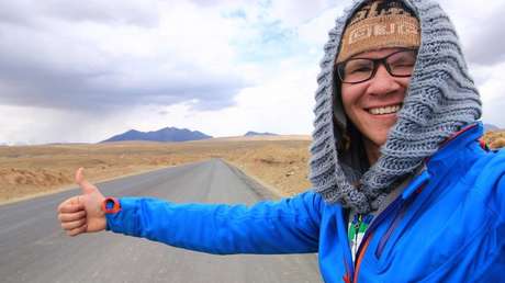 Un 'ruso loco' desafía a América Latina viajando sin pagar dinero