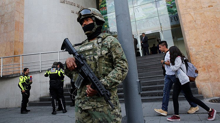 Militares mexicanos contra su propio pueblo