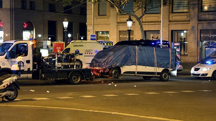 Las cámaras de seguridad de un hotel grabaron al presunto autor del ataque en las Ramblas