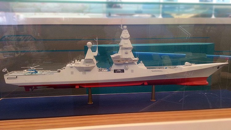 Rusia aprueba el proyecto del destructor más armado del mundo