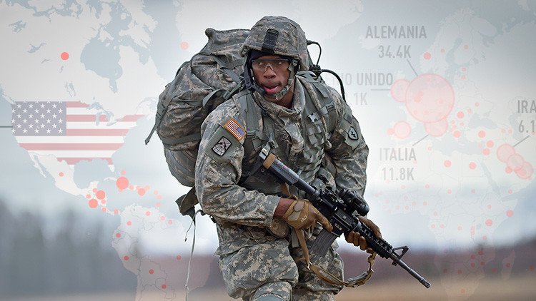 MAPA: Los lugares del mundo con mayor presencia de personal activo militar de EE.UU.