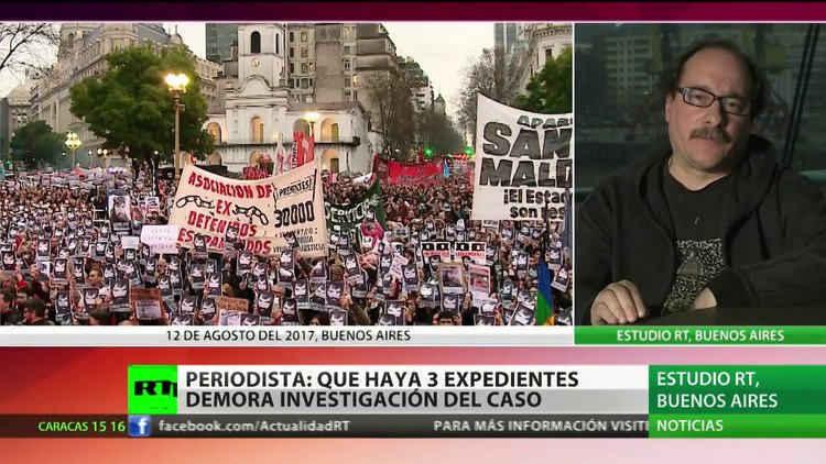 La justicia cambia la carátula del caso Maldonado a "desaparición forzada"