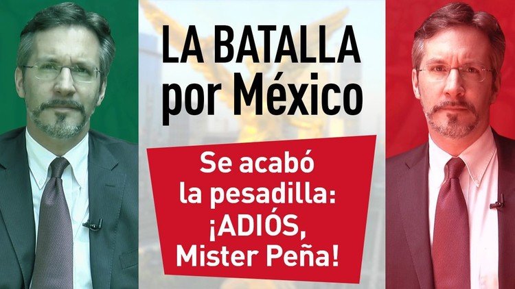Ya casi se acaba esta pesadilla. ¡Adiós, Mister Peña!  