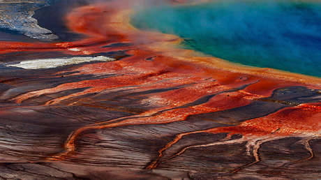 El supervolcán de Yellowstone está deformando la superficie terrestre