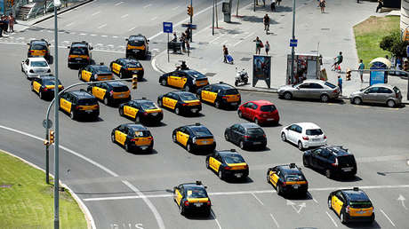 Situación "catastrófica": Se extiende en España la huelga del taxi contra Uber y Cabify