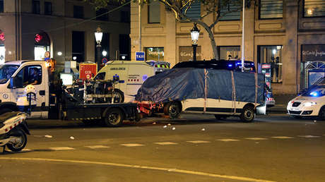 Las cámaras de seguridad de un hotel grabaron al presunto autor del ataque en las Ramblas