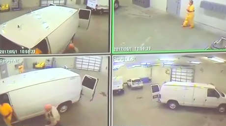 'U.S. Marshals': Un reo se libra de las esposas, mata a un guardia y se escapa de la cárcel (VIDEO)