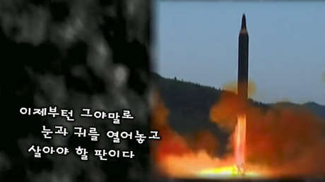 Pionyang 'ataca con misiles' a Guam y muestra a Trump entre tumbas en un video propagandístico