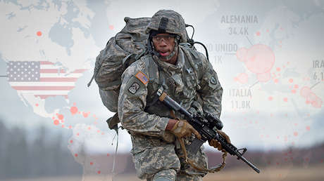 MAPA: Los lugares del mundo con mayor presencia de personal activo militar de EE.UU.