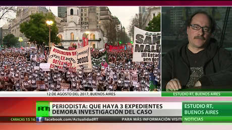 La justicia cambia la carátula del caso Maldonado a "desaparición forzada"