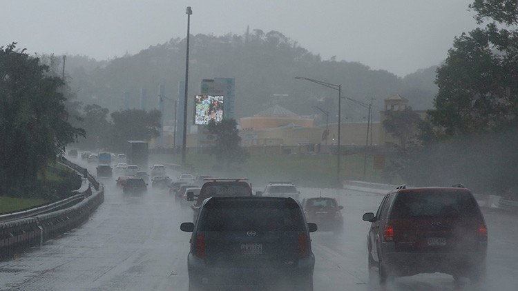 El huracán María llega a Puerto Rico