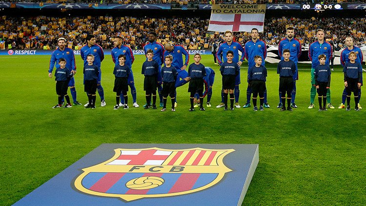El F.C. Barcelona se pronuncia a favor del referéndum  en Cataluña