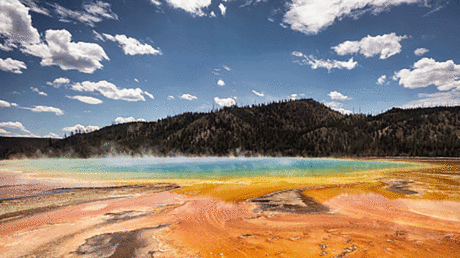 Se registra un nivel récord de terremotos en el supervolcán de Yellowstone