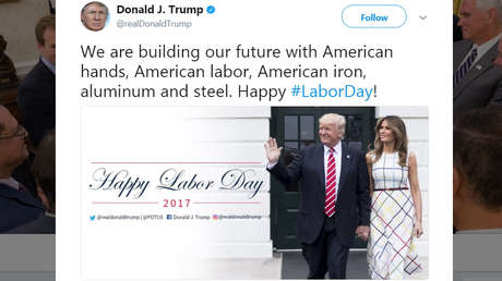 "Trump es un hipócrita": el presidente de EE.UU. vive un momento incómodo por el vestido de Melania