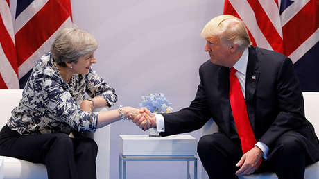 Trump afirma a May que las conversaciones con Pionyang están descartadas en estos momentos