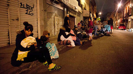 PRIMERAS IMÁGENES: Así quedaron las calles de México tras el fortísimo terremoto de magnitud 8,2