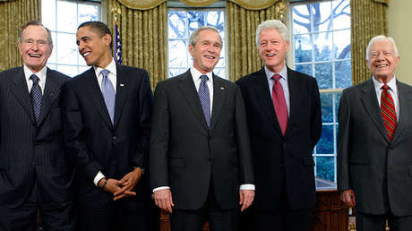 Video: Cinco expresidentes de EE.UU. recaudarán fondos para las víctimas del huracán Harvey