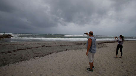 ¿Dónde está el mar? El huracán Irma aleja el agua de las costas en una isla de las Bahamas (VIDEO)