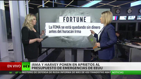 Irma y Harvey ponen en aprietos al presupuesto de emergencias de EE.UU.