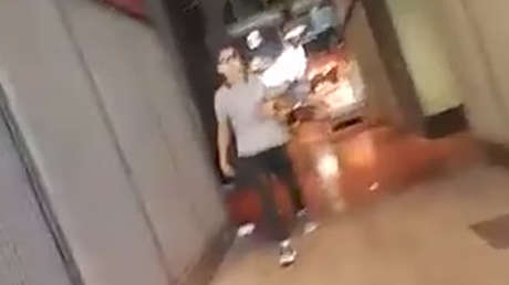 VIDEO: Difunden impactantes imágenes de la huida del terrorista de Barcelona