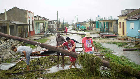 VIDEO: Graban el momento en que el huracán Irma se lleva una gran casa colonial en Cuba