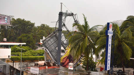 Huracán Max en México: Dos personas desaparecen y 600 casas quedan dañadas