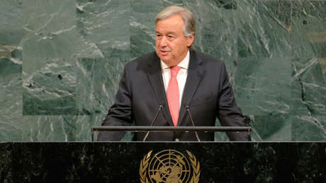 El secretario general de la ONU: "El mundo teme una guerra nuclear con Corea del Norte"