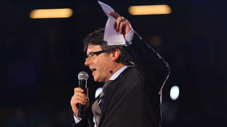 Puigdemont: "El Estado español ha declarado un Estado de excepción"