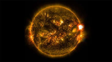 Video impresionante: La NASA capta una potente explosión de una rara llamarada solar de clase X