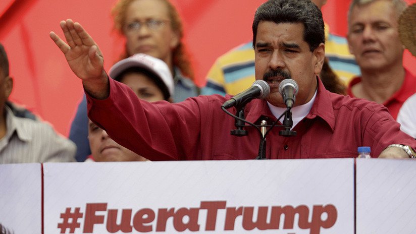 Maduro: Trump "no sabe dónde queda Venezuela" y cree que "Simón Bolívar es un cantante rock"