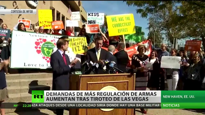 En EE.UU. exigen una mayor regulación de las armas tras la matanza de Las Vegas