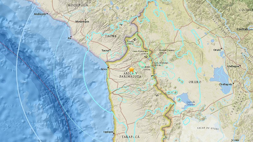 Un sismo de magnitud 6,3 sacude Chile