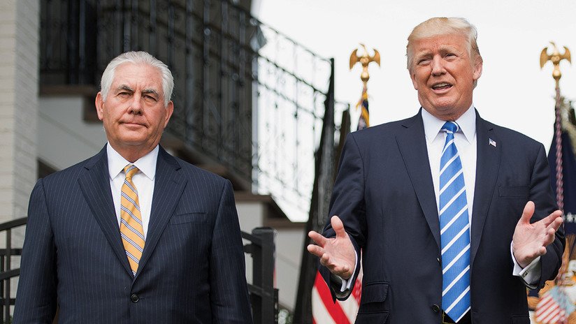 Trump reta a Tillerson a hacerse una prueba de coeficiente intelectual y sabe quién ganará