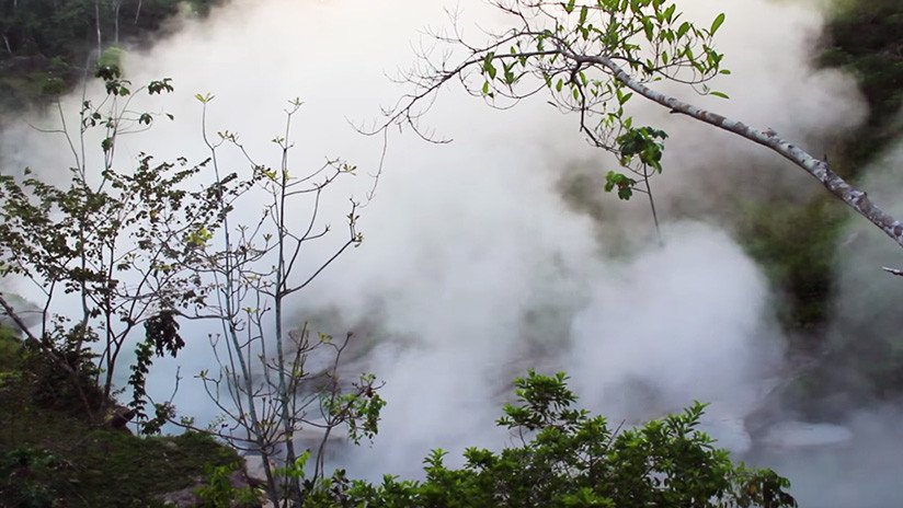 FOTOS: El legendario río hirviente del Amazones peruano que alcanza los 100 grados centígrados