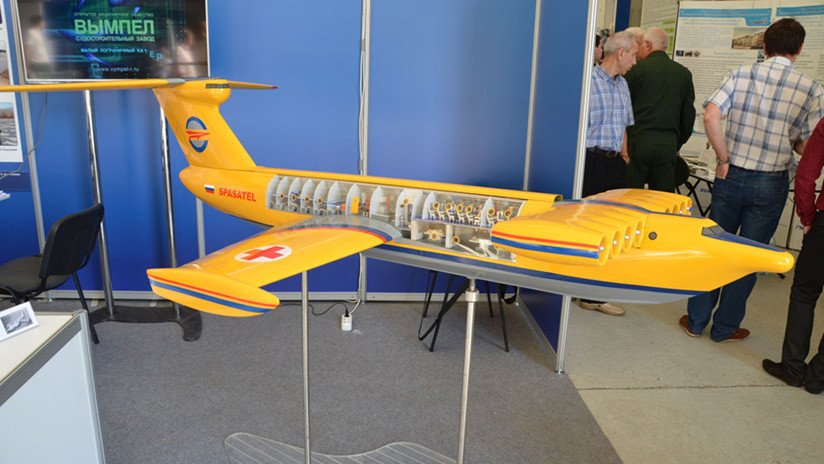 Rusia desarrolla un ekranoplano superpesado para la Marina