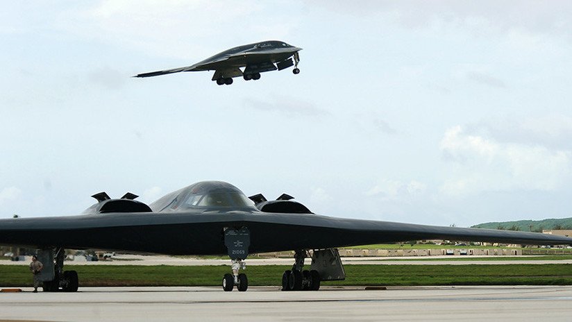 Un bombardero B-2 con capacidad nuclear realiza una misión sobre el Pacífico (FOTOS) 