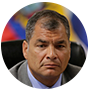 Rafael Correa, expresidente de Ecuador