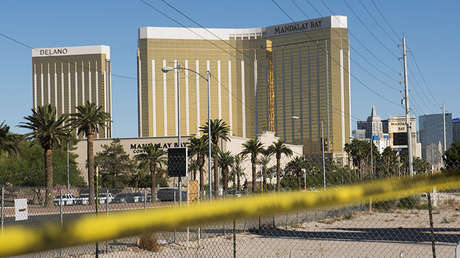 Publican el primer video desde la habitación de hotel del tirador de Las Vegas