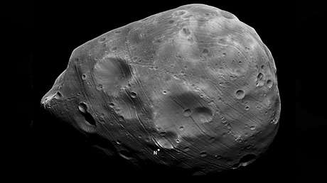 La NASA muestra imágenes únicas del satélite marciano Fobos