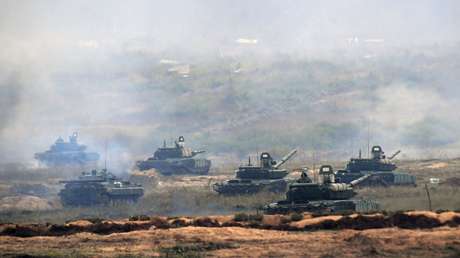 Moscú: "EE.UU. usó la histeria sobre la invasión rusa para desplegar más fuerzas en la frontera"