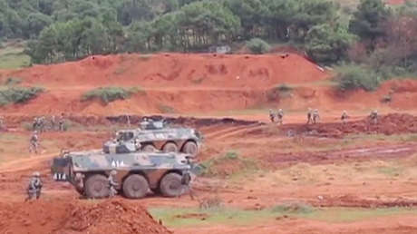 China realiza ejercicios militares de ataque y defensa (VIDEO)