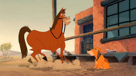 Crían en una granja una copia de un caballo de Disney (FOTO)