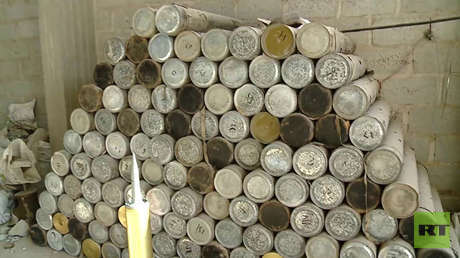 "Arsenales enormes": RT se adentra en el otrora bastión del Estado Islámico al este de Siria (VIDEO)