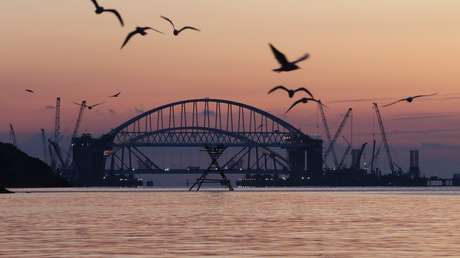 Rusia detecta aeronaves espía estadounidenses cerca del puente de Crimea